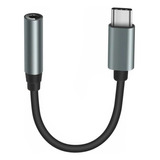 Cabo Adaptador Tipo C Usb-c Para Fone Ouvido P2 P3 3.5mm