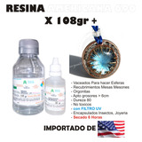 Resina Epoxica Americana 690 X215gr Joyeria Piedras Con Uv