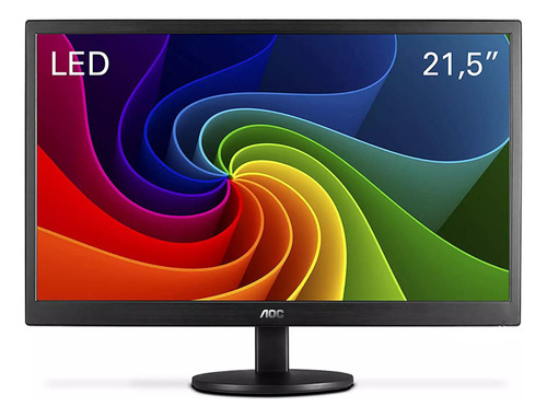 Monitor Aoc E2270swhen 21.5'' Led Full Hd Hdmi Vga Vesa 5ms