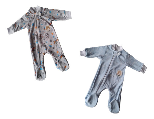  Pijama En Algodón Para Bebés Prematuros Set X 2 Unidades