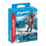 Playmobil Special Plus Pirata Balsa Y Tiburon Martillo 70598