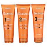 Kit Shampoo, Máscara E Leave-in Série Regénera 250ml Essendy