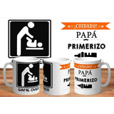 Taza Papá Primerizo De Cerámica