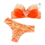 Kit 3 Conjuntos Zilook Lingerie Luxo