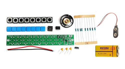 Kit Electronica Para Armar Piano 555 Diy Arduino