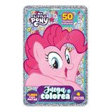 Libro Para Colorear - +50 Stickers/ 4 Crayon My Little Pony
