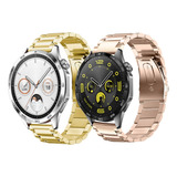 Correa Acero Para Huawei Watch Gt4 46mm/ 4 Pro /ultimate 2pc