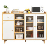 Rack Mueble Multiusos Cajon Repisas Microondas Cocina Hogar