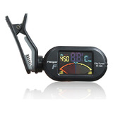 Tuner On Clip Tuner Para Guitarra, Guitarra, Plegable, Cromá