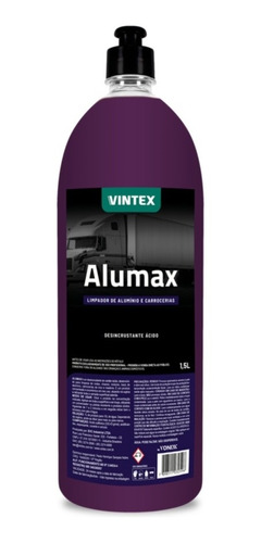 Alumax Limpa Alumínio Rodas Baú Aro Vintex 1,5l Vonixx