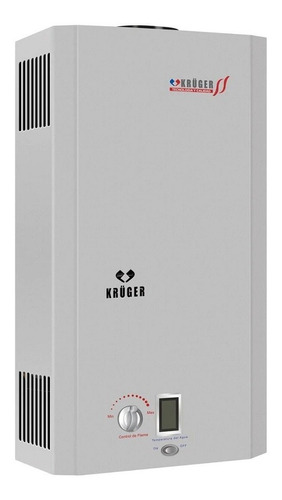 Calentador Boiler Agua Automatico 12 Lts Gas Lp 4412 Kruger Color Plateado Tipo De Gas Glp