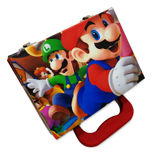 Box Caixa Para 1 Controle Playstation Ps4 Xbox - Mario Bross