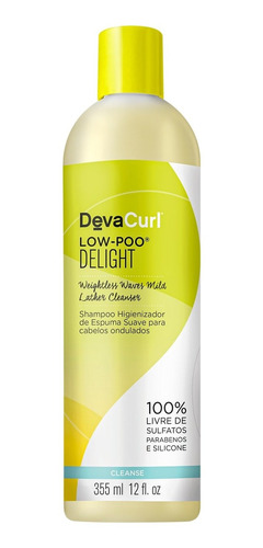 Deva Curl Low Poo Deligh - Shampoo 355ml Blz