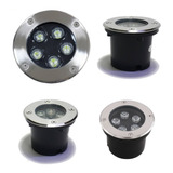 Focos Led Piso 5w Exterior Embutido Cálido/frío 