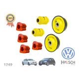 Kit 4 Bujes Horquilla Y Gomas Vw Jetta A4 98-15 Poliuretano 