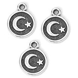 Charms 95 Pack, Luna Y Estrella, 3/8 Pulgadas X 5/8 Pul...