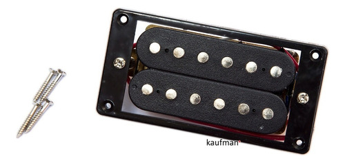 1 Pieza Pastilla Humbucker Negro Les Paul U Otras Guitarras