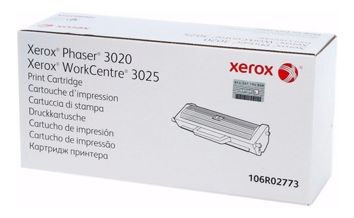 Toner Xerox Phaser 3020 Workcentre 3025 106r02773