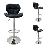 Silla bar Bari Negra X3 Moblihouse