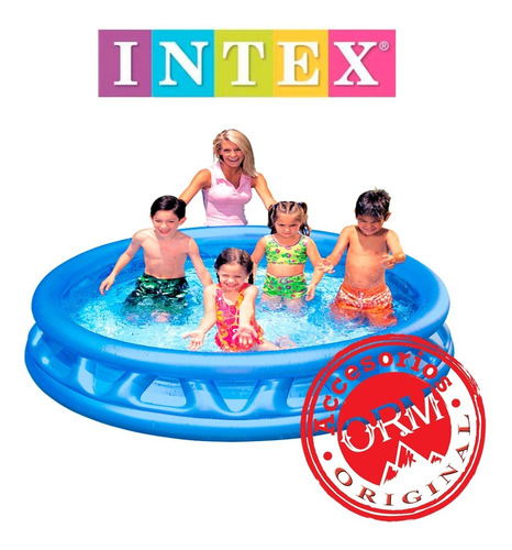 Piscina Inflable Grande Intex 188 Cm +parch De Rep+envio