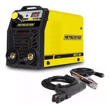 Soldadora Inversora Mini 140amp Bivoltaje110/220v Metalyster Color Amarillo