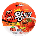 Ramen Coreano Paldo Jumbo Bowl Noodle Kimchi
