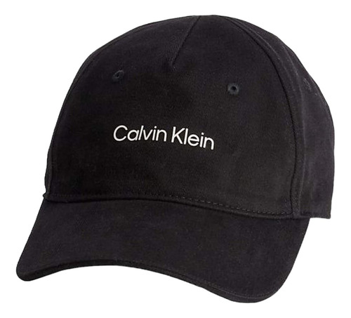 Gorra Calvin Klein 6 Panel Relaxed Negra Sin Género 40w3357