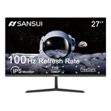 Sansui Monitor De 27 Pulgadas, Ips 100 Hz, Monitor De Compu.