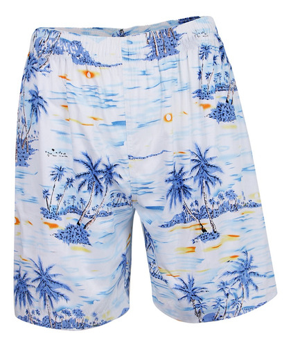 Pantalones Cortos Hombres Hawaianos Playa Ropa Accesorio