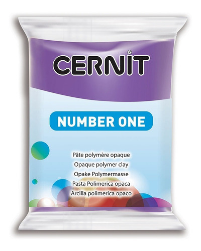 Cernit Number One Arcilla Polimérica 56 G Colores A Elección Color Violeta