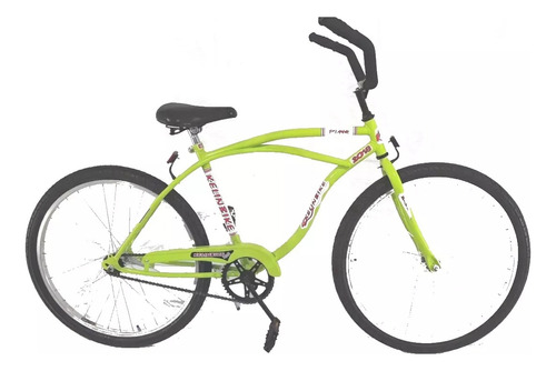Bicicleta Playera Kelinbike Rodado 26 Color Verde Claro