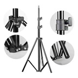 Tripode Stand 2 Metros Para Aro De Luz Camara Flash Softbox