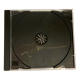 Caja Acrilica Slim P/ Cd Tray Negro Simple Imp  X 100 Promo