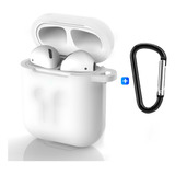 Funda Para AirPods 1/2 Protector Silicona Color Sólido