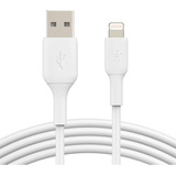 Cable Litghtning Para iPhone Carga & Sincroniza Usb - Belkin Color Blanco