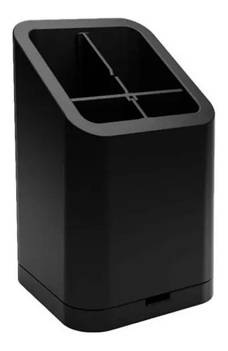 Escurridor Cubiertos Organizador Cocina Baño Desmontable Color Negro