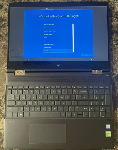 Hp Spectre X360 4k, I7 Gen 8, 16 Gb Ddr4, Ssd 500 Gb