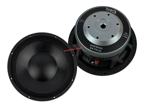 Par De Bocinas Profesionales 12 Krack Audio 2000 Watts Fx 