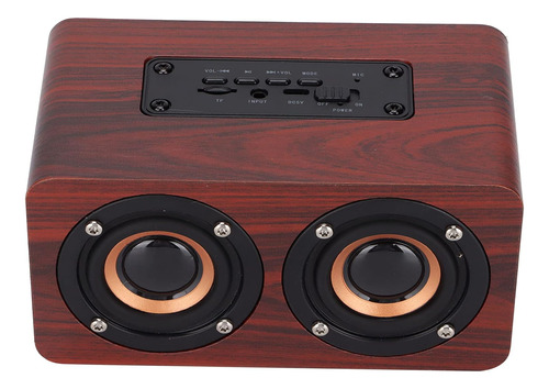 Altavoz Bluetooth Retro De Madera, Decoración Vintage, Altav