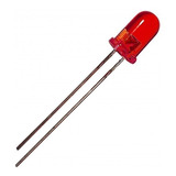 Kit 30 Led Opaco Rojo 5mm