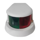 Luz Faro De Proa Bicolor Plastico Led  Nautica Lancha Barcos