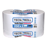 Toalla Papel Jumbo Alta Resistencia 250 Mt X 2 Rollos