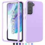 Para Samsung Galaxy S21 Fe 5g Case: Silicone Slim Shockproof