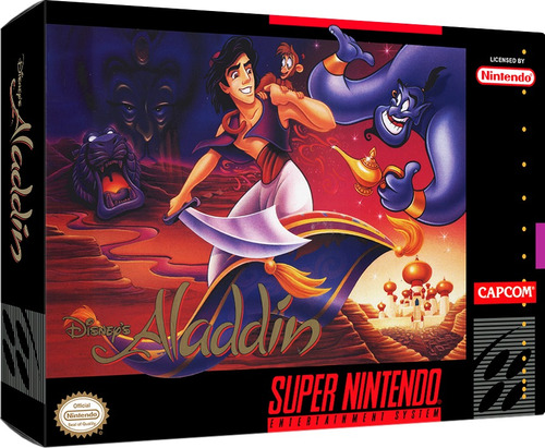 Jogo Aladdin Super Nintendo Novo