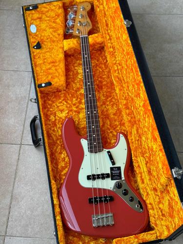 Fender Jazz Bass 60s Vintera Ii Fiesta Red