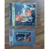 Bundle The King Of Fighter 95 Sega Saturn Japonês Mídia Zera