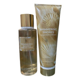 Victoria´s Secret Set Loción Y Crema Shimmering Shores