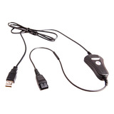 Vbet Qd-usb-01 Cable Adaptador Qd A Usb P/soft Phone O Skype