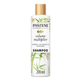 Shampoo Pantene Nutri Blends Bambu Colágeno E Pantenol 270ml