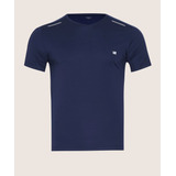 Camiseta Hombre Patprimo Azul Poliéster M/c 44090515-5027